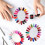 clear nail tips acrylic art display practice wheel tool for diy salon 5