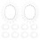 clear nail tips acrylic art display practice wheel tool for diy salon 7