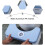 foldable footstool for bathroom toilet step stool sky-blue 10