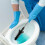1pc pull-out piston toilet plunger for household clog removal 3