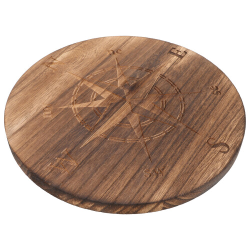 wooden serving tray round cheese platter sun