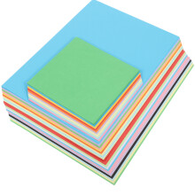 Kleurrijke Origamipapier Voor Kinderen En Handgemaakt Knutselen