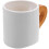 White Ceramic Handled Mugs with Bamboo for Home and Office 6