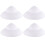 4Pcs Lightweight White DIY Graffiti Hats for Use 2