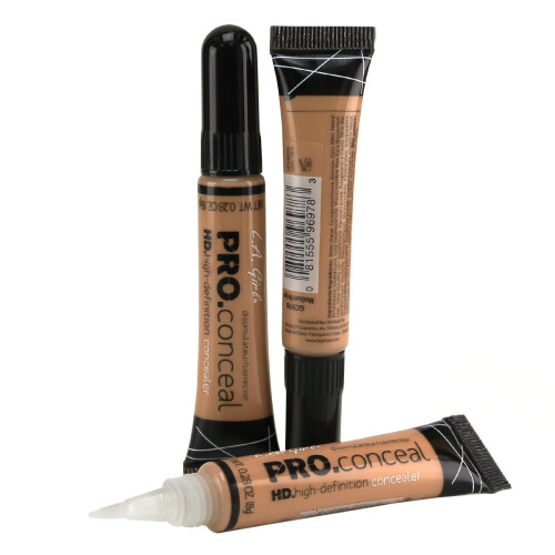 LA Girl HD Conceal Υψηλής Ευκρίνειας Κονσίλερ (Μεσαία Μπεζ)(πακέτο 3) 1