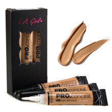 Korektor LA Girl HD Conceal High Definition (stredne b   ov   ) (balenie 3 kusov)