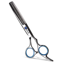 Tijeras de entresacar para el cabello ULG, tijeras profesionales para barberos, dientes texturizantes para peluquer   a y uso dom   stico, tijeras de