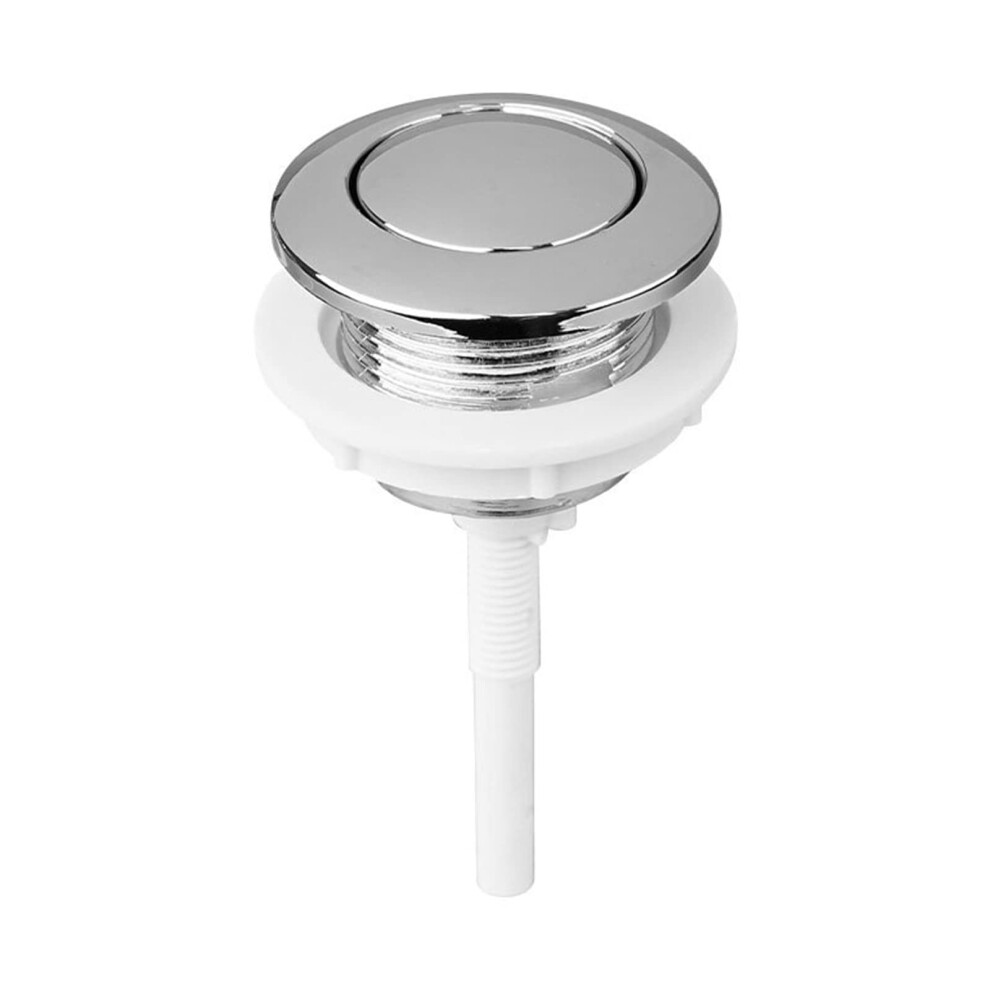 Toilet Button Single Push Flushing Button 38Mm Thread Diameter Replacement For Standard Toilets 9016109130143