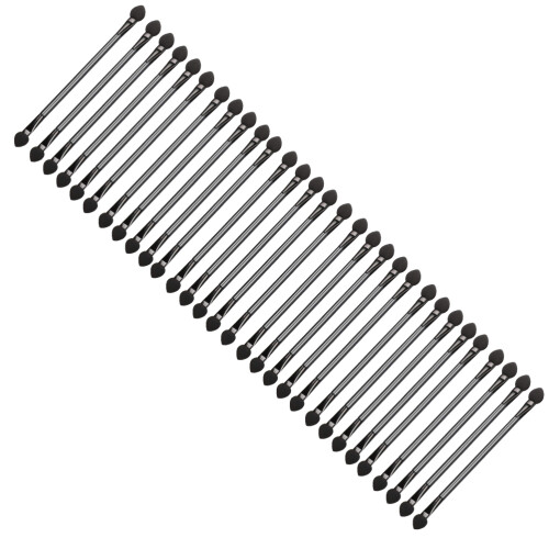 30 einweg-lidschattenpinsel doppelseitig schwarz