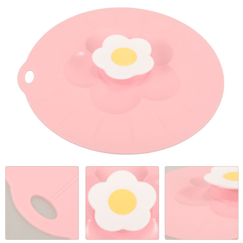 3Couvercles Extensibles Silicone Rose Pour Bols Résistance Micro-Ondes 1