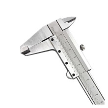 Dial Calipers 0-200mm Range Stainless Steel, 0.01mm Precision, Industrial Grade Vernier Caliper
