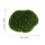 6Pcs Simulated Moss Stones For Plant Wall Microlandscape Green 2