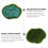 6Pcs Simulated Moss Stones For Plant Wall Microlandscape Green 7