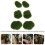 6Pcs Simulated Moss Stones For Plant Wall Microlandscape Green 10