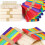 4 holz puzzleteile 114x10x2 mm eisstiele 11