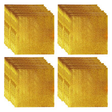 600 goldfarbene Folienkugeln aus Zinnfolie, essbar, für Partys und DIY