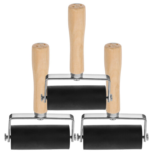 3er-pack gummizylinder, handlicher farbroller für kinder
