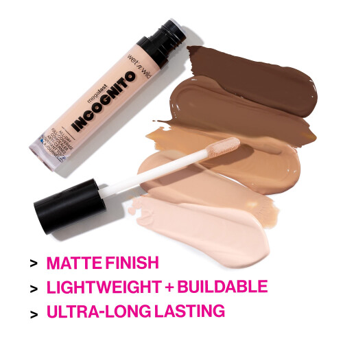 Wet n Wild Wet n Wild Mega Last Incognito AllDay Full Coverage Concealer  Fair  0 2