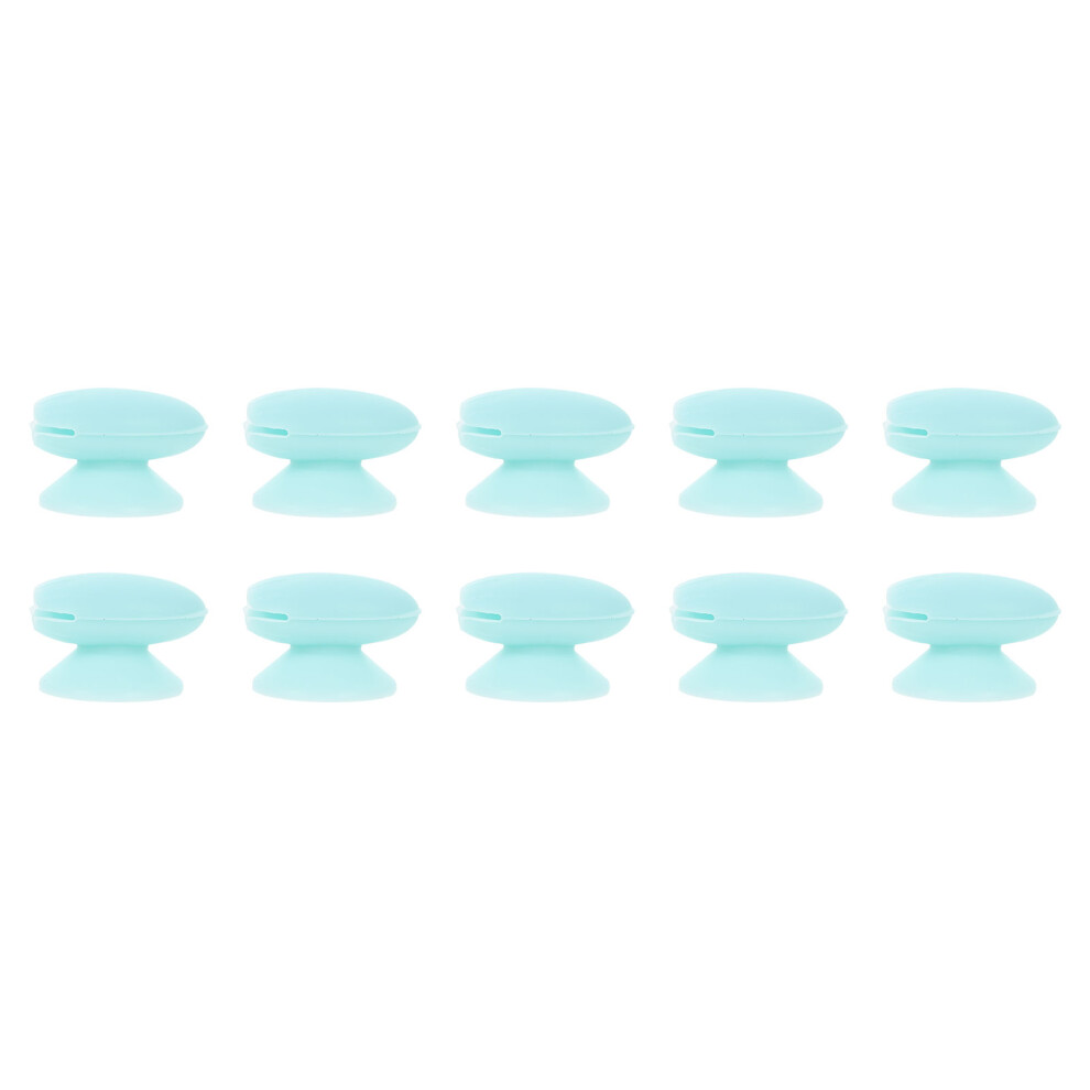 Villcase 10Pcs Silicone Lip Brush Protector Covers Sleeve