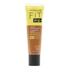 Maybelline Fit Me getnte Feuchtigkeitscreme, natrliche Deckkraft, Gesichts-Make-up, 355, 1 Stck