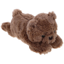 12Bracelets Snap Animaux Peluche Confortables Marron Pour Événements