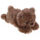 12Bracelets Snap Animaux Peluche Confortables Marron Pour Événements 1