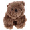 12Bracelets Snap Animaux Peluche Confortables Marron Pour Événements 4