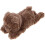 12Bracelets Snap Animaux Peluche Confortables Marron Pour Événements 8