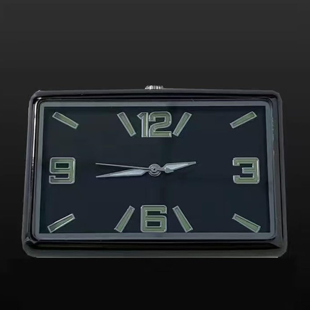Stylish Car Square Clock With Accurate Timekeeping H-Luminous Model For Vehicle Interiors Dashboard Clock 9393856031900