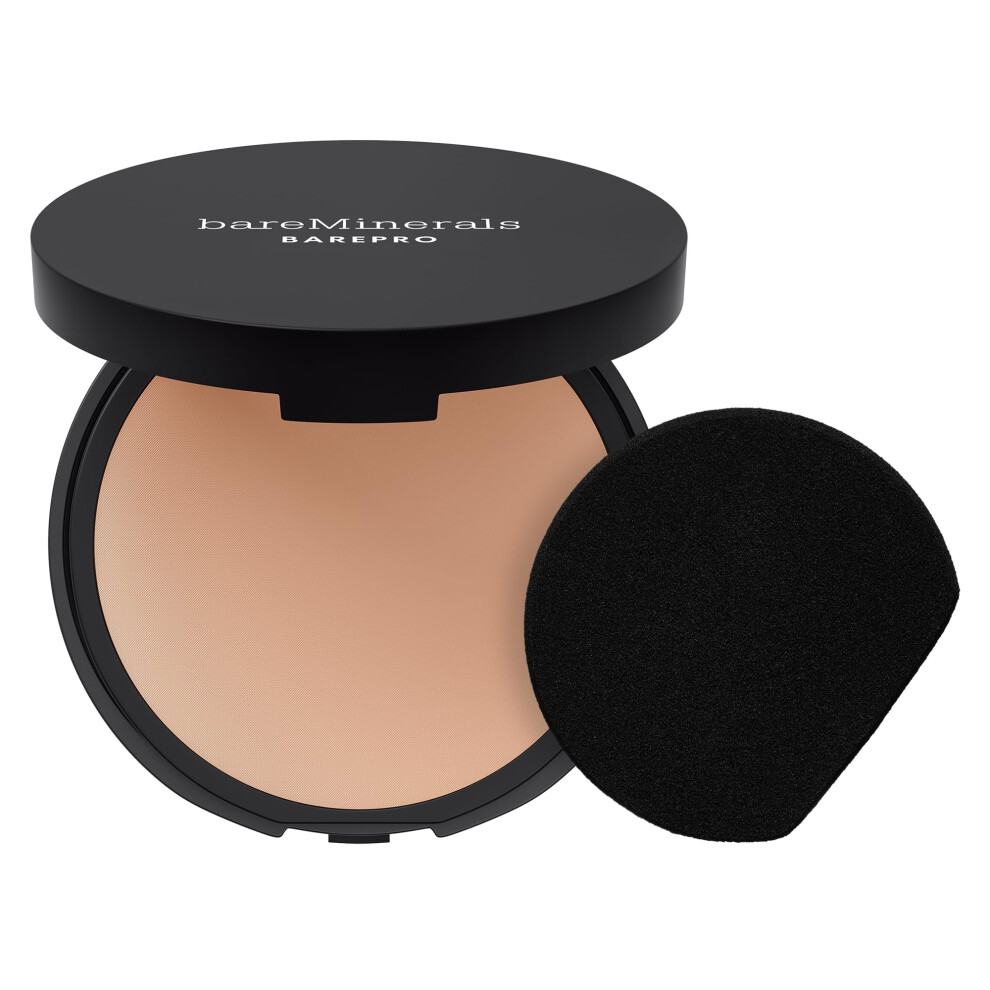 Bareminerals Barepro 24Hr Skin-Perfecting Powder Foundation Matte Pressed Powder Foundation Full Coverage With Plant-Based Squalene Oil Control Veg