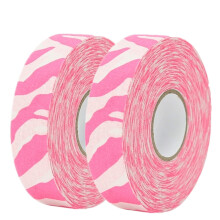 Hockey Tape Cloth, 1 Inch by 27 Yards, 2 Rolls, Camo Pink, For Hockey and Baseball, Durable Cloth Tape