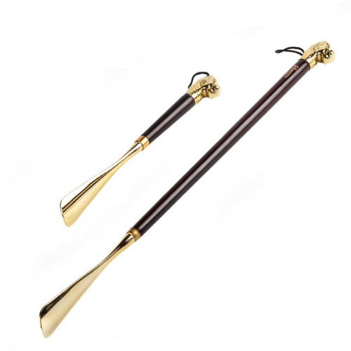 Shoe Horn Long Handled With Dressing Stick For Elderly Heavy Duty