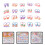 40St Kinder Haarbandjes Resin Elastische Haaraccessoires Voor 2