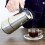 Stainless Steel Coffee Pot 450ml For Home Cafe Silver 5