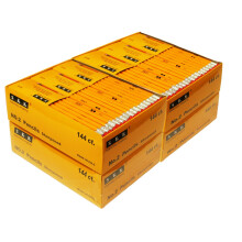 SKKSTATIONERY Pre-Sharpened blyanter blyanter sk?rpet med viskel?der Top 2 HB blyant 144/boks.