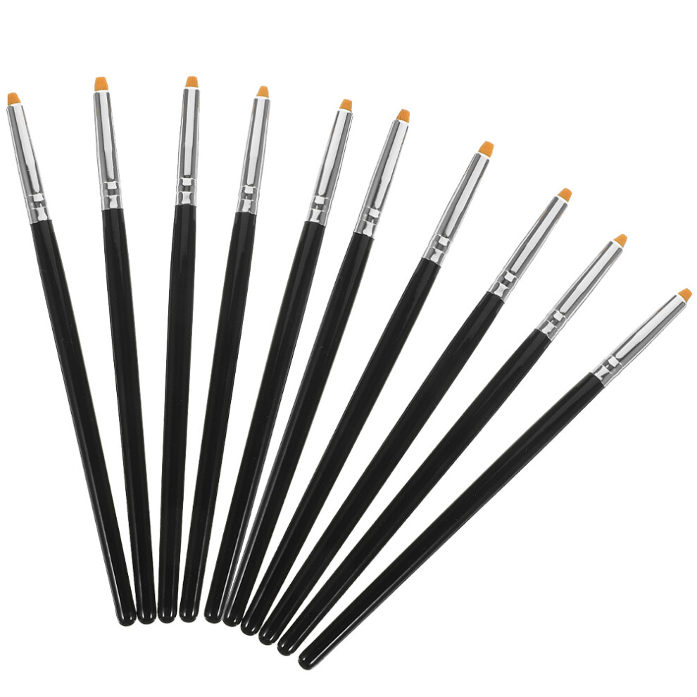 Villcase 10Pcs Small Eyelash Brush Lash Lift Comb Makeup Applicators