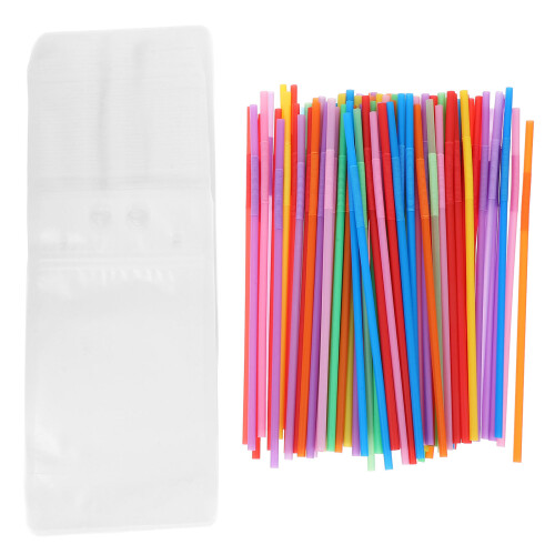 100pcs drink container set with pouches and