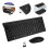 wireless keyboard mouse combo 2.4ghz ultra-thin computer accessory 5