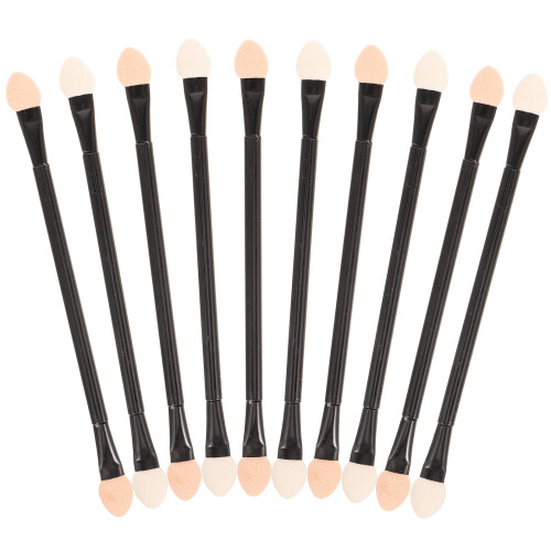 30pcs double-ended disposable eyeshadow brush applicators