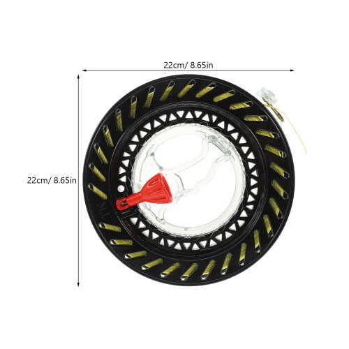 1pc spool flying reel winder with grip accessory 2