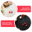 45Pcs Realistic Fake Cherry Fruit Red Plastic Foam Decor 10