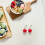 45Pcs Realistic Fake Cherry Fruit Red Plastic Foam Decor 6