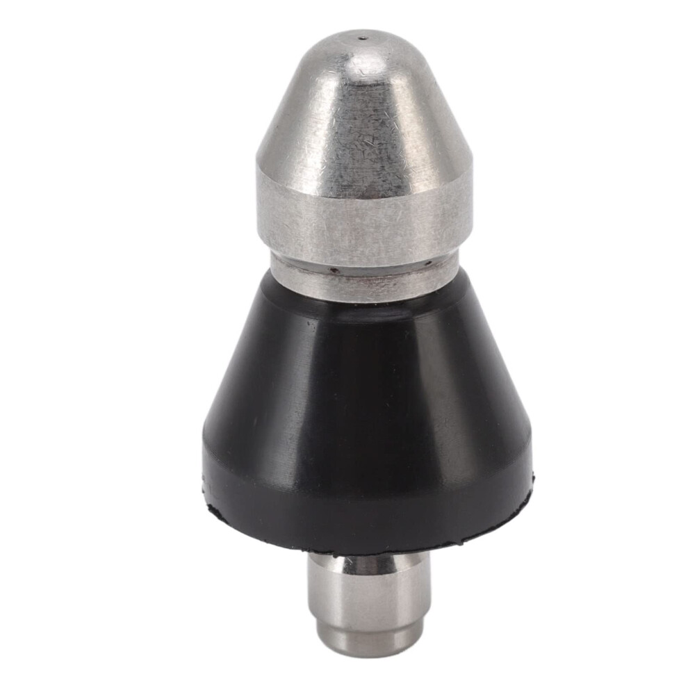 Sewer Pipe Cleaning Nozzle Stainless Steel High Pressure Jetter Nozzle For Drain Unclogging G1/4 Interface 6.2X3cm 9084446133066