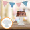 1pc white ceramic cake plate for wedding dessert table 3