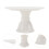 1pc white ceramic cake plate for wedding dessert table 2