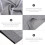 3X Comfortabele Taille -Briefs , Ademend Grijs 9