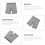3X Comfortabele Taille -Briefs , Ademend Grijs 10