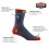 Dernamente resistente Merino Wool Micro Crew Sock Cushion Black grande 2