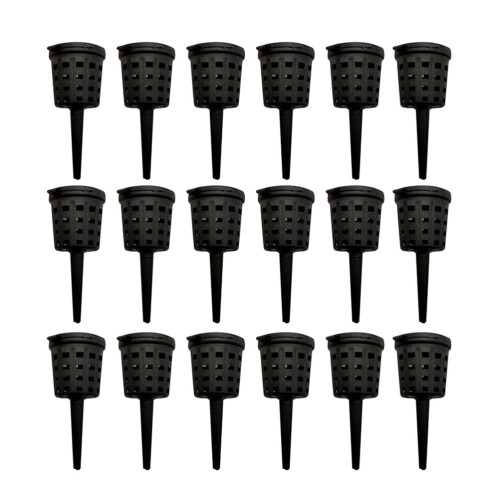 100pcs plastic fertilizer boxes for bonsai and plants reusable 2