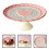 ceramic heart pattern plate for valentine's day desserts and fruit 2